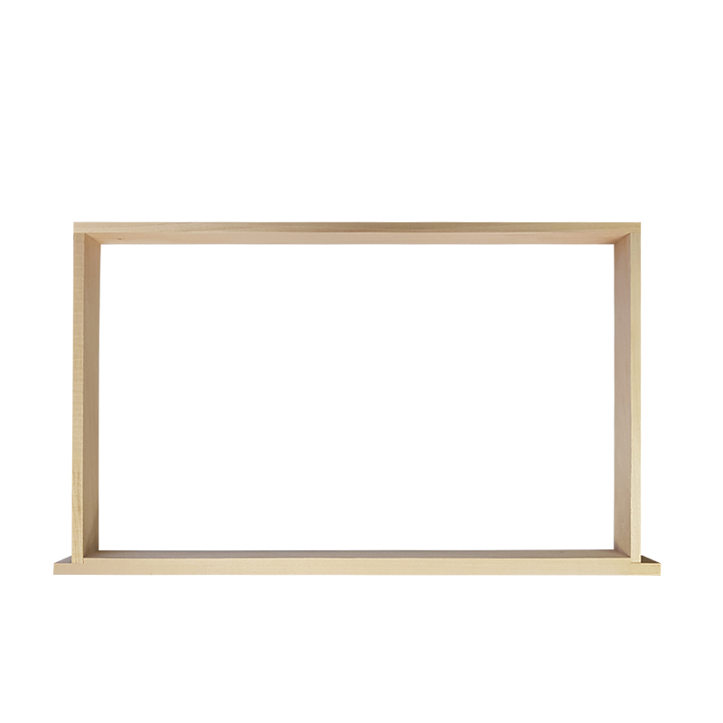 Rámkový přířez 39x24 nevrtaný rovný, Lípa, 50 ks