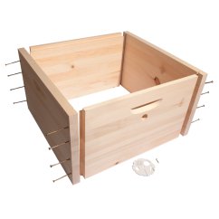 Včelí nástavek 39x30, borovice vejmutovka, nesmontovaný, 1 ks