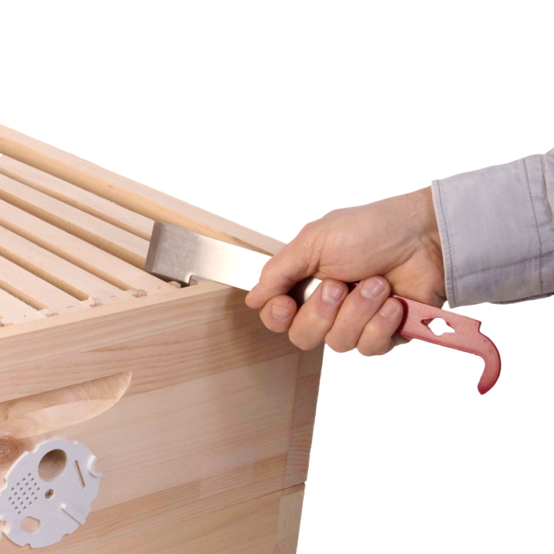 Rozperák so škrabkou a páčidlom Americký - červený koniec