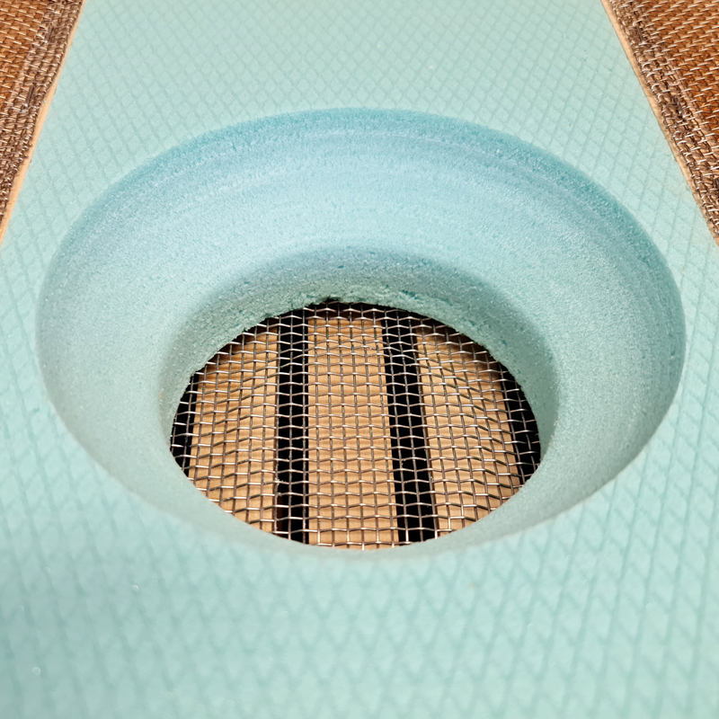 Difuzní protiplísňové krmící víko, 1 otvor, Langstroth