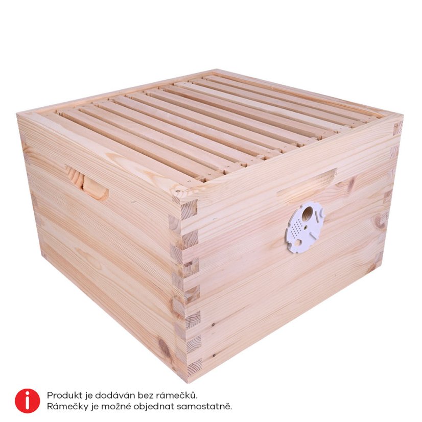 Včelí nástavek cinkovaný 39x27,5, Severská borovice