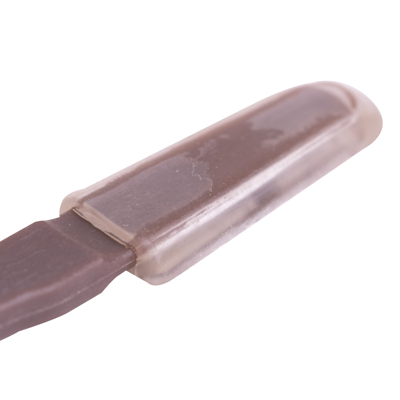 Lyžička na odber materskej kašičky obojstranná, silikón, AL007