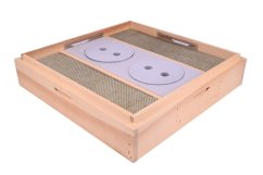 Difuzní protiplísňové krmící víko, 2 otvor - 3cm zateplení
