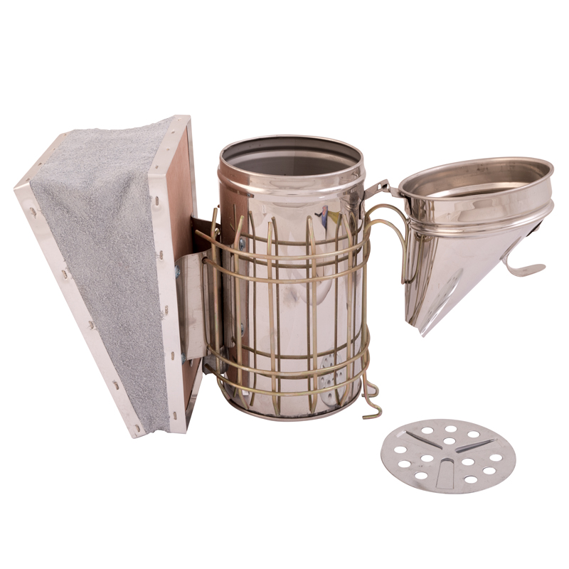 Včelársky fajak stredný, nerezový, AD002