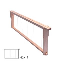 Rámek 42x17 E10, svisle Hoffman, Lípa