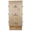 Včelí úľ zateplený 3 nadstavky 39x24 - 2cm