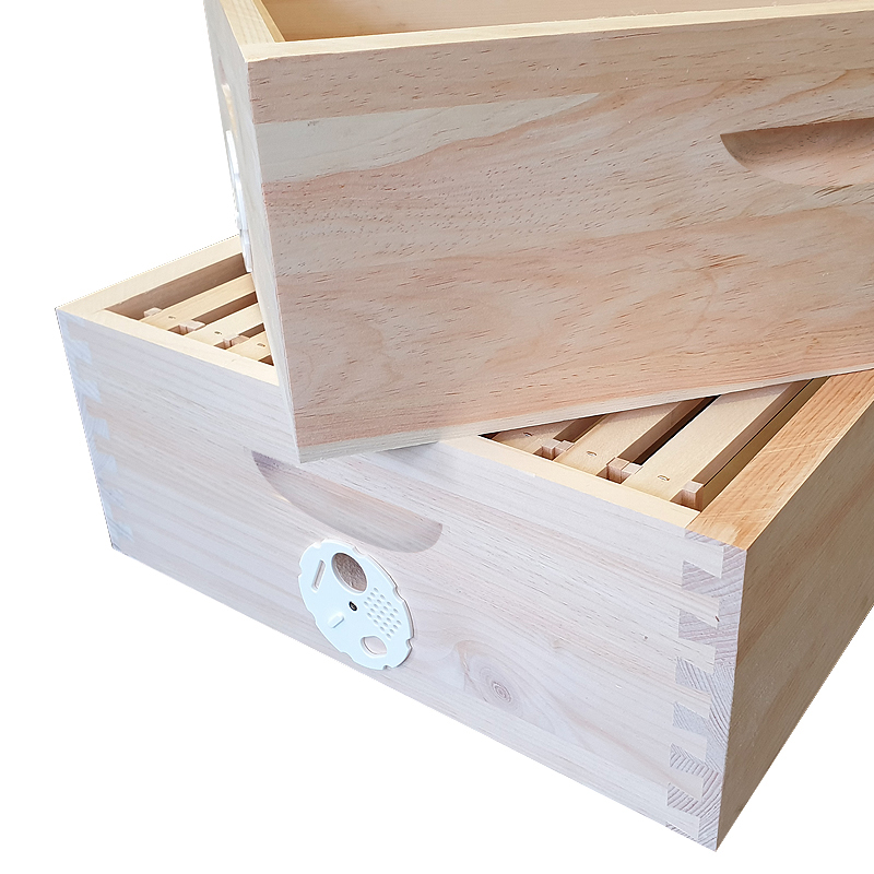 Včelí nadstavok cinkovaný Langstroth 2/3 169 mm, Borovica hladká (vejmutovka)