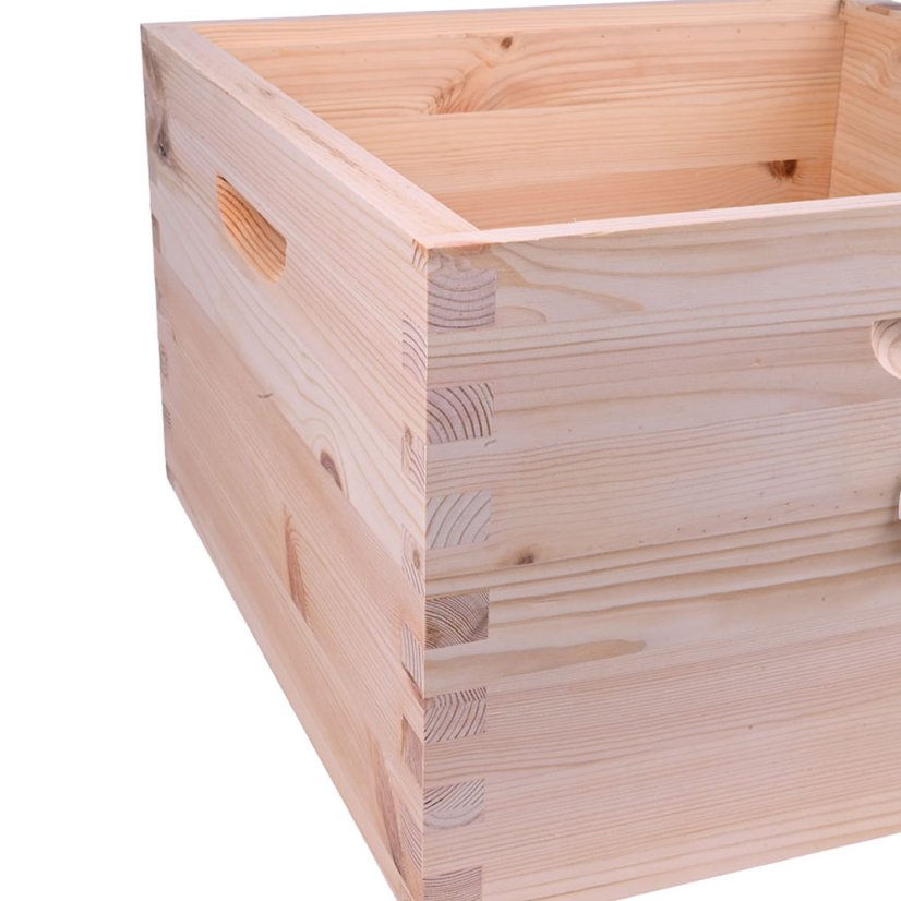 Včelí nástavok cinkovaný Optimal vysoký, Severská borovica