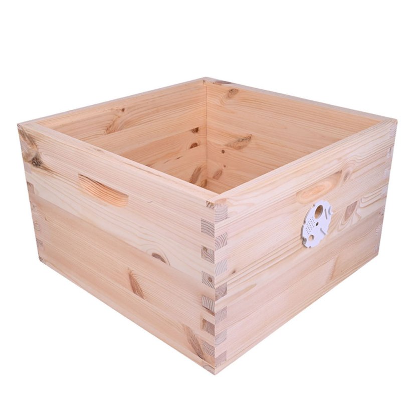 Včelí nástavok cinkovaný Optimal vysoký, Severská borovica