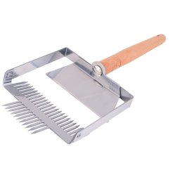 Odvíčkovací vidlička s vedením, dvojitá, 23 trnů/110mm