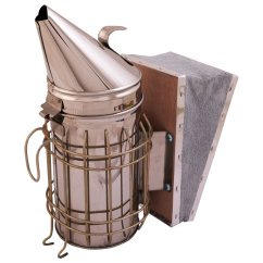 Včelársky fajak stredný, nerezový, AD002