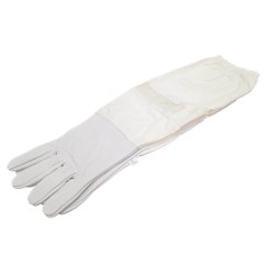 Včelárske rukavice kožené silné s predĺženým lemom