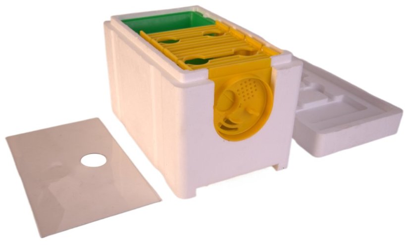 Včelí oplodniak, 4-plástový, polystyrénový, AB002