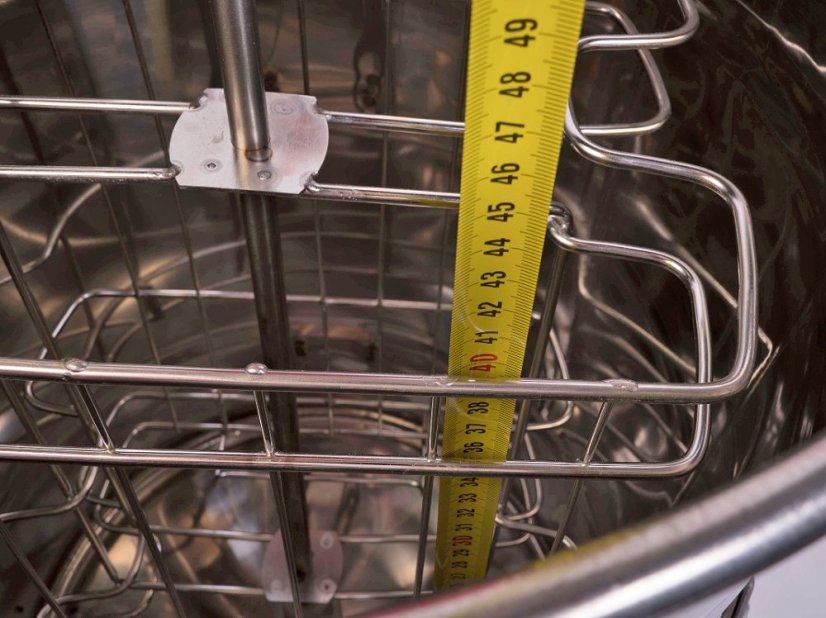 Medomet ruční, 2r., tangenciální, nerez, AM025