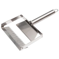 Odviečkovacia vidlička s vedením, celonerezová, 26 tŕňov/125mm, AF007