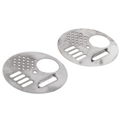 Česnový otočný uzávěr nerezový průměr 68 mm