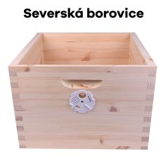 Včelí nástavok cinkovaný 39x30, Severská borovica