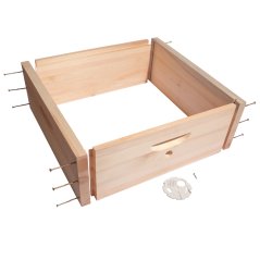 Včelí nadstavok Optimal nízky, nezmontovaný, Borovica hladká (vejmutovka) - 1 ks