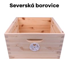 Včelí nástavek cinkovaný 39x24, Severská borovice