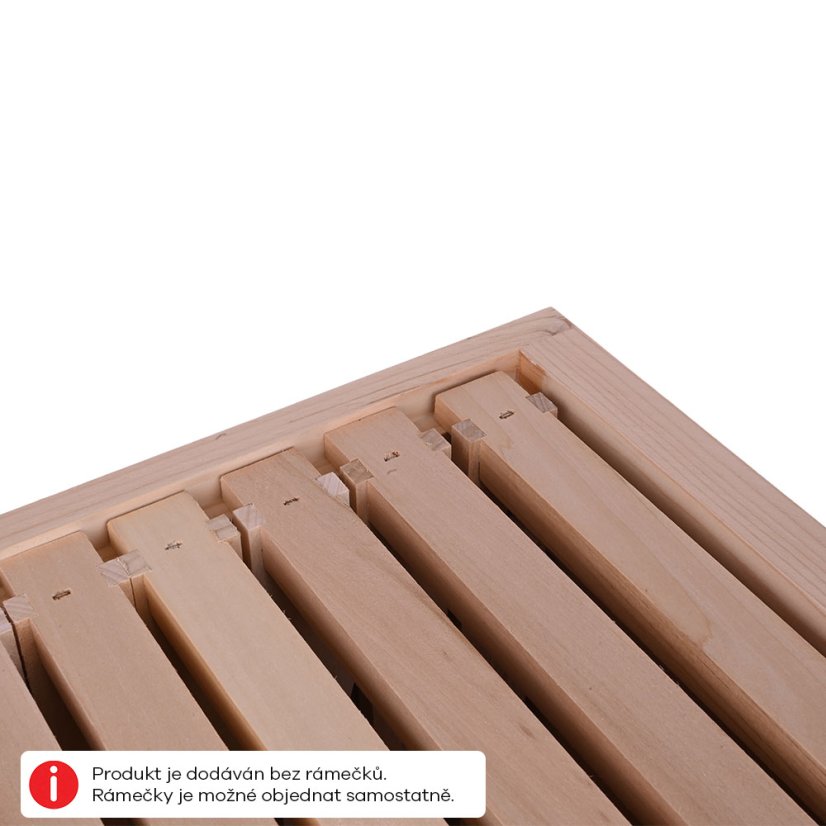 Včelí nástavok cinkovaný Langstroth Jumbo - 295 mm, Severská borovica