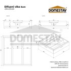 Difúzne veká pre zateplené úle 2cm