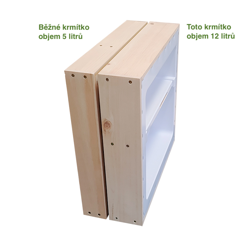 Stropné kŕmidlo s plastovou vložkou 12 litrov, Langstroth