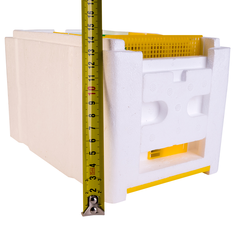 Včelí oplodňáček, 3-plástový, polystyrenový, AB003
