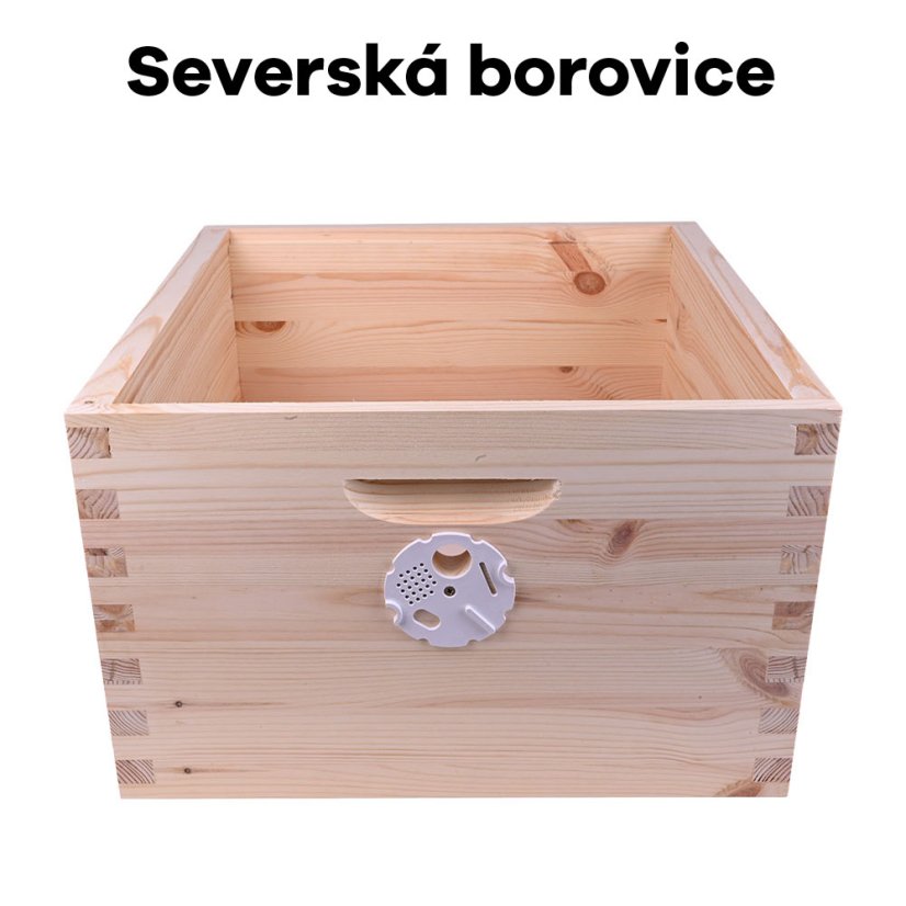 Včelí nástavek cinkovaný 39x27,5, Severská borovice