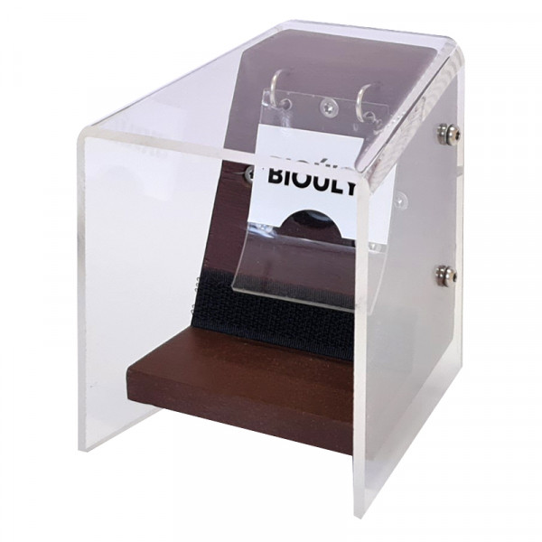 Ochranná klapka k čmelínom celozakrytovaná, tmavo hnedá