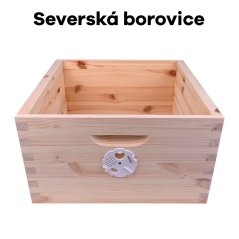 Včelí nástavok cinkovaný 39x24, Severská borovica