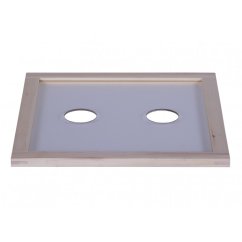 Krmící víko pro včelí úl 39x24 a 39x17, plexi v rámu