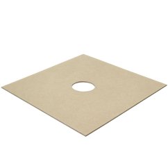 Kŕmiace veko HDF bez rámu 1 otvor - 3cm
