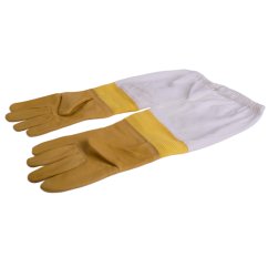 Včelařské rukavice kožené silné s větráním