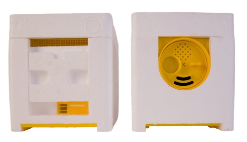 Včelí oplodniak, 4-plástový, polystyrénový, AB002