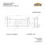Dvourámkové krmítko 3,8 litru, Langstroth 2/3