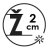 Výška 2 cm