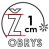 Výška 1 cm - obrys