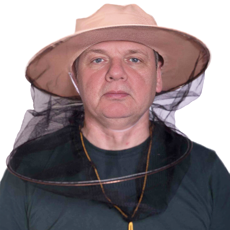 Včelársky klobúk svetlo hnedý