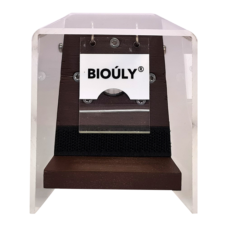 Ochranná klapka k čmelínom celozakrytovaná, tmavo hnedá