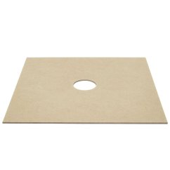 Krmící víko HDF bez rámu 1 otvor - 3cm