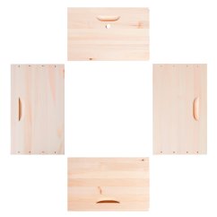 Včelí nástavek 39x30, borovice vejmutovka, nesmontovaný, 1 ks