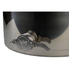 Kohout vypouštěcí střižný, nerez, 38mm