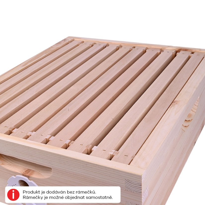 Včelí nástavok cinkovaný Langstroth 1/2 - 147 mm, Severská borovica