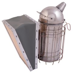 Včelársky fajok veľký, nerezový, okrúhly, AD007