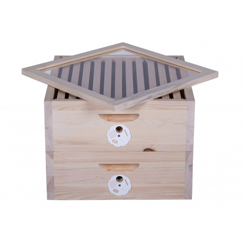 Víko pro včelí úl 39x24 a 39x17, plexi v rámu