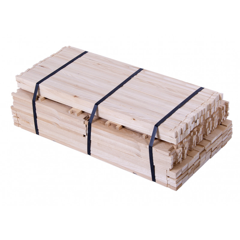 Rámkový přířez 42x27 Optimal vysoký, nevrtaný Hoffman, Lípa, 50 ks