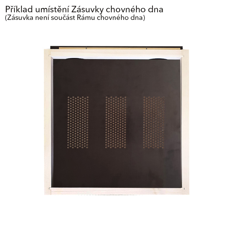 Chovné dno pro oddělky s odvětrávanou zásuvkou 39x24, 39x17