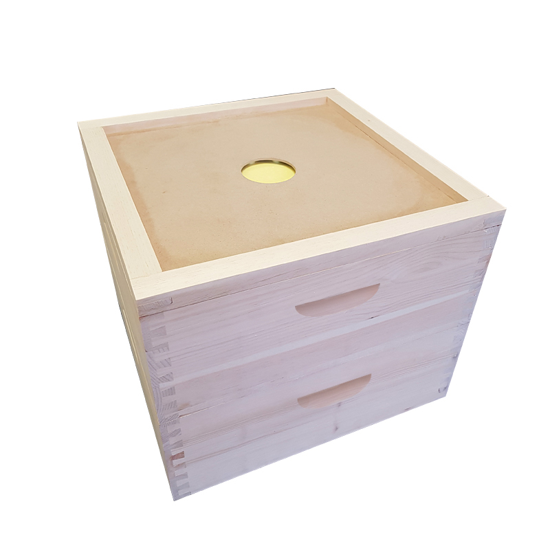Včelí výklz v ráme, medzidno, 39x24, bez plastového výklzu