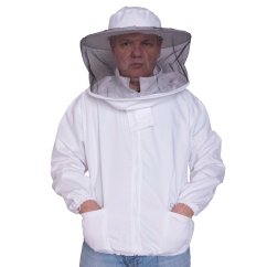 Včelárska bunda rozopínateľná s klobúkom