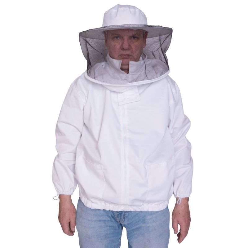 Včelárska bunda rozopínateľná s klobúkom - Veľkosť: Velikost L